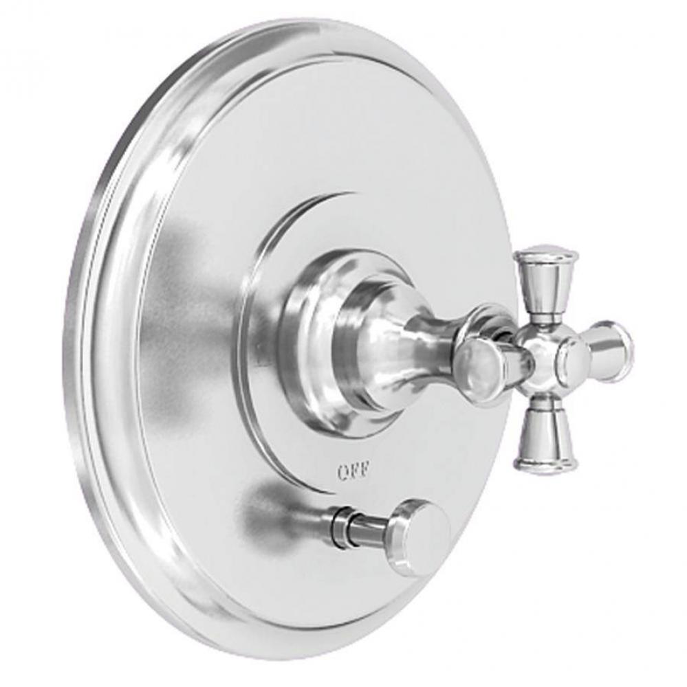 Sutton Balanced Pressure Tub & Shower Diverter Plate with Handle