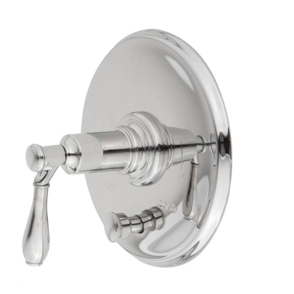 Ithaca Balanced Pressure Tub & Shower Diverter Plate with Handle