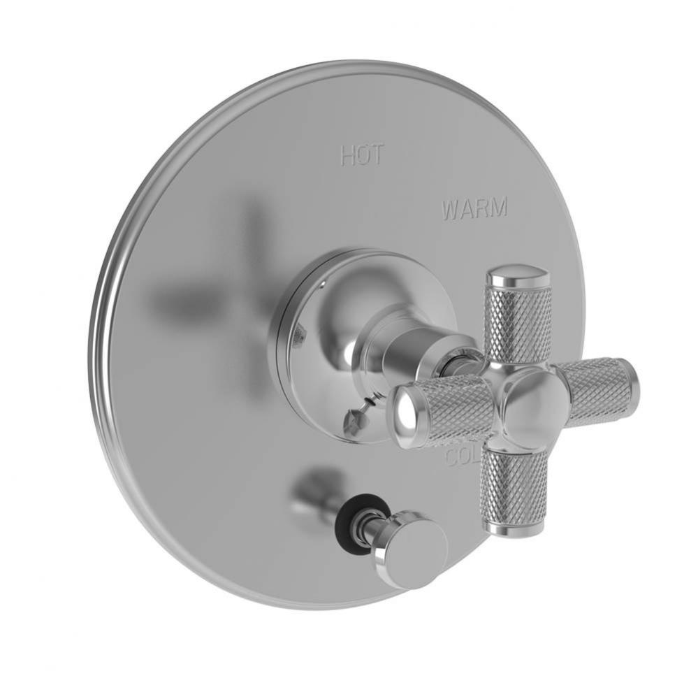 Clemens Balanced Pressure Tub & Shower Diverter Plate with Handle