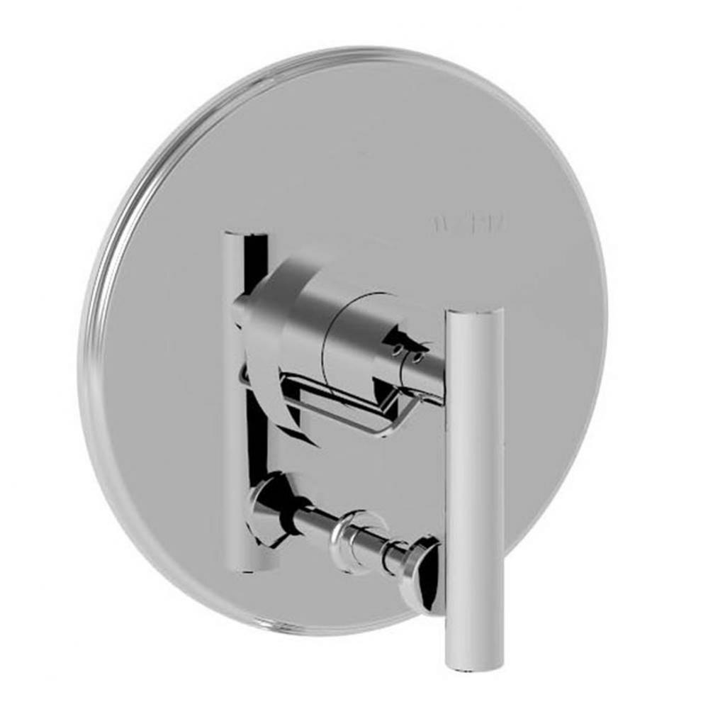 East Linear Balanced Pressure Tub & Shower Diverter Plate with Handle