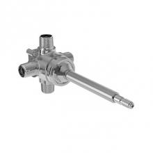 Newport Brass 1-702 - 1/2'' In-wall diverter valve, 5 function w/off