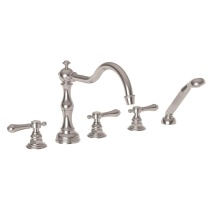 Newport Brass 3-1037-26 - Chesterfield® Roman Tub Faucet with Hand Shower