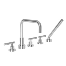 Newport Brass 3-1407L-26 - East Square® Roman Tub Faucet with Hand Shower