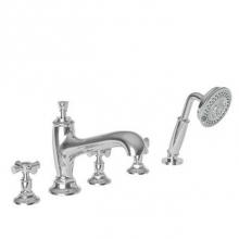 Newport Brass 3-2907/26 - Roman Tub Faucet With Hand Shower