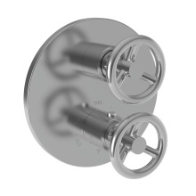 Newport Brass 3-2923TR-26 - Slater® 1/2'' Round Thermostatic Trim Plate with Handle