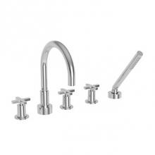 Newport Brass 3-2987/26 - Roman Tub Faucet With Hand Shower
