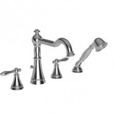 Newport Brass 3-8007/26 - Roman Tub Faucet with Hand Shower