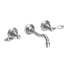 Newport Brass 3-9301L-26 - Chesterfield® Wall Mount Lavatory Faucet