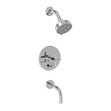 Newport Brass 3-992BP-26 - East Linear® Balanced Pressure Tub & Shower Trim Set
