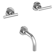 Newport Brass 3-995L-26 - East Linear® Wall Mount Tub Faucet