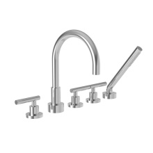 Newport Brass 3-997L-26 - East Linear® Roman Tub Faucet with Hand Shower
