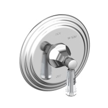 Newport Brass 4-1234BP-26 - Metropole® Balanced Pressure Shower Trim Plate with Handle. Less showerhead, arm and flange.