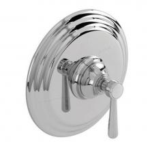 Newport Brass 4-1664BP/26 - Balanced Pressure Shower Trim Plate with Handle. Less showerhead, arm and flange.