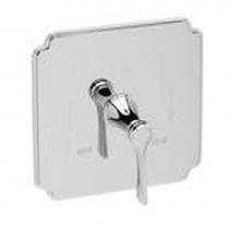 Newport Brass 4-2534BP/26 - Balanced Pressure Shower Trim Plate with Handle. Less showerhead, arm and flange.