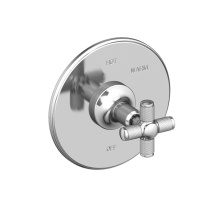 Newport Brass 4-3264BP-26 - Clemens Balanced Pressure Shower Trim Plate with Handle. Less showerhead, arm and flange.