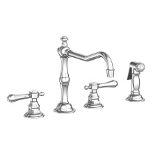 Newport Brass 973-26 - Chesterfield® Kitchen Faucet with Side Spray