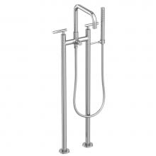 Newport Brass 1400-4263/26 - Exposed Tub & Hand Shower Set w/Risers