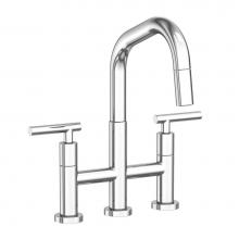Newport Brass 1400-5463/26 - Kitchen Bridge Pull-Down Faucet
