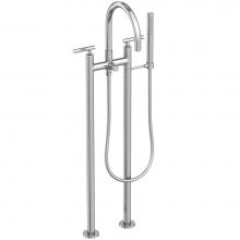 Newport Brass 1500-4263/26 - Exposed Tub & Hand Shower Set w/Risers