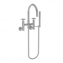 Newport Brass 1500-4282/26 - Exposed Tub & Hand Shower Set - Wall Mount