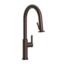 Newport Brass 1500-5173/07 - East Linear Pull-Down Kitchen Faucet - Trigger Spray English Bronze