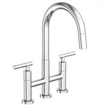 Newport Brass 1500-5463/26 - Kitchen Bridge Pull-Down Faucet