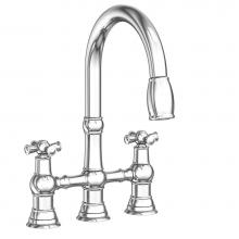 Newport Brass 2470-5462/26 - Kitchen Bridge Pull-Down Faucet