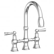 Newport Brass 2470-5463/26 - Kitchen Bridge Pull-Down Faucet