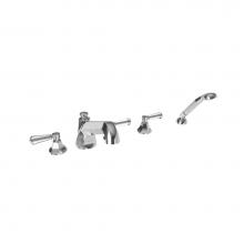 Newport Brass 3-1237/26 - Metropole Roman Tub Faucet with Hand Shower
