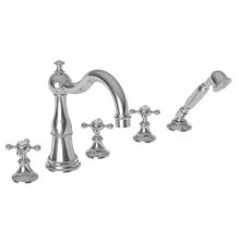 Newport Brass 3-1767/26 - Victoria Roman Tub Faucet with Hand Shower