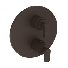 Newport Brass 3-2973TR/10B - Dorrance 1/2'' Round Thermostatic Trim Plate with Handle