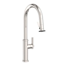 Newport Brass 3180-5173/15 - Seager Pull-Down Kitchen Faucet - Trigger Spray Polished Nickel