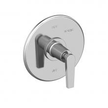 Newport Brass 4-2974BP/26 - Dorrance Balanced Pressure Shower Trim Plate with Handle. Less showerhead, arm and flange.