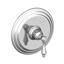 Newport Brass 4-854BP/26 - Seaport Balanced Pressure Shower Trim Plate with Handle. Less showerhead, arm and flange.