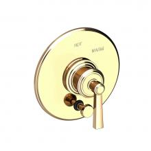 Newport Brass 5-1622BP/24A - Miro Balanced Pressure Tub & Shower Diverter Plate with Handle