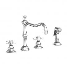 Newport Brass 946/26 - Fairfield Kitchen Faucet with Side Spray