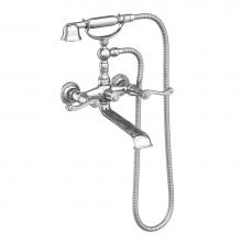Newport Brass 1020-4283/26 - Amisa Exposed Tub & Hand Shower Set - Wall Mount