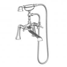 Newport Brass 1600-4272/26 - Miro  Exposed Tub & Hand Shower Set - Deck Mount