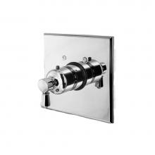 Newport Brass 3-1204TS/26 - 3/4'' Square Thermostatic Trim Plate with Handle
