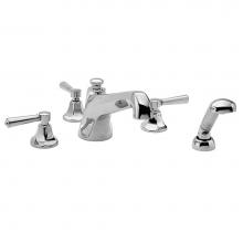 Newport Brass 3-1207/26 - Metropole Roman Tub Faucet with Hand Shower