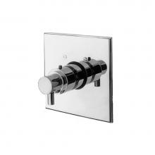 Newport Brass 3-1504TS/26 - 3/4'' Square Thermostatic Trim Plate with Handle
