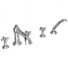 Newport Brass 3-2407/26 - Aylesbury Roman Tub Faucet with Hand Shower