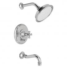 Newport Brass 3-2462BP/26 - Balanced Pressure Tub And Shower Trim Set