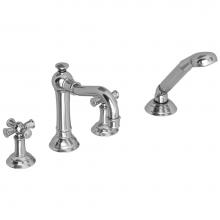 Newport Brass 3-2467/26 - Roman Tub Faucet With Hand Shower