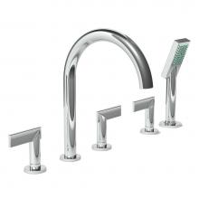 Newport Brass 3-2487/26 - Priya Roman Tub Faucet with Hand Shower