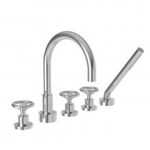 Newport Brass 3-2927/26 - Slater Roman Tub Faucet with Hand Shower