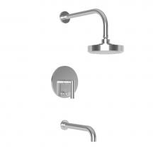 Newport Brass 3-3102BP/26 - Pavani Balanced Pressure Tub & Shower Trim Set