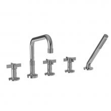 Newport Brass 3-3247/26 - Pardees Roman Tub Faucet with Hand Shower