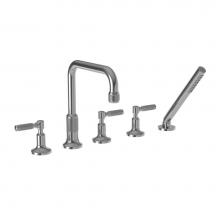 Newport Brass 3-3257/26 - Clemens Roman Tub Faucet with Hand Shower