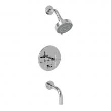 Newport Brass 3-992BP/26 - East Linear Balanced Pressure Tub & Shower Trim Set